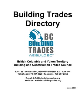 Building Trades Directory