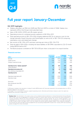 Full Year Report January-December