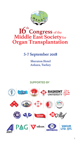 Congress of the Middle East Society for Organ Transplantation