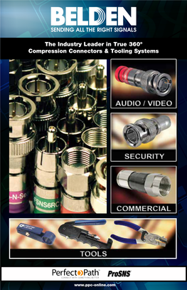 The Industry Leader in True 360º Compression Connectors & Tooling Systems