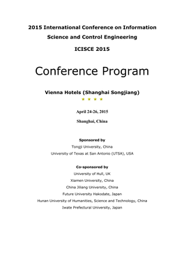 Conference Program