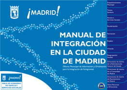Manual De Integración En La Ciudad De Madrid