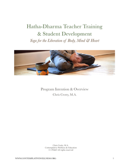 Hatha-Dharma Teacher Training & Student Development