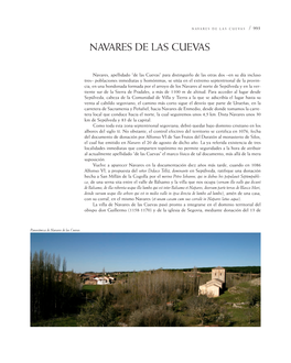 Navares De Las Cuevas / 993