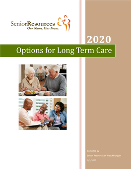 Options for Long Term Care