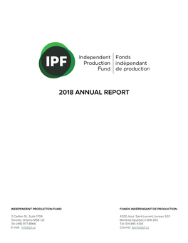 Annual Report 2018