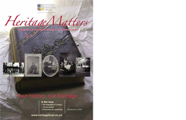 Your History, Our Heritage, September 2006