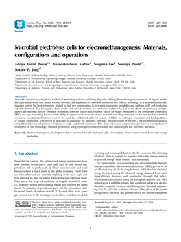 Microbial Electrolysis Cells for Electromethanogenesis: Materials, Configurations and Operations