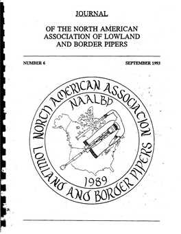 Of the North American Association of Lowland and Border Pipers'