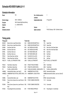 Standard Schedule N33-59351-Sant-LU-1-1