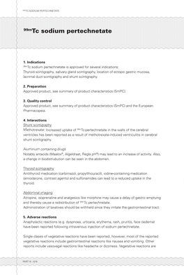 99Mtc Sodium Pertechnetate