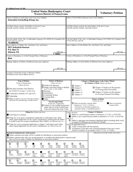 Bankruptcy Forms