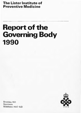 1990 to 2000 Lister Annual Report and Account