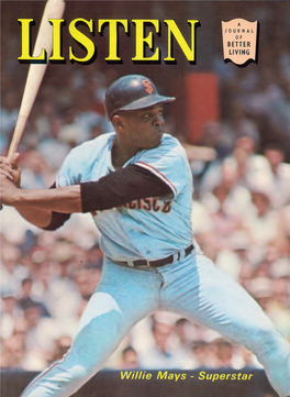 Willie Mays - Superstar August, 1967� Vol