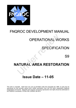 Fnqroc Development Manual Operational Works