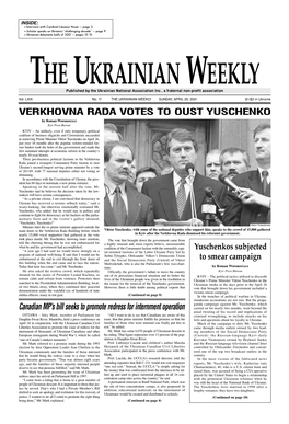 The Ukrainian Weekly 2001, No.17