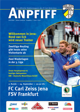 FC Carl Zeiss Jena FSV Frankfurt