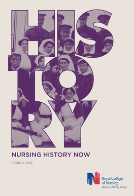 NURSING HISTORY NOW Spring 2018 Editorial