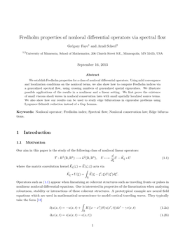 Fredholm Properties of Nonlocal Differential Operators Via Spectral Flow