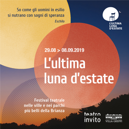 L'ultima Luna D'estate