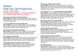 Saltash Walk and Talk Programme