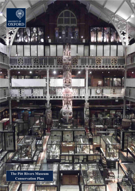 The Pitt Rivers Museum Conservation Plan