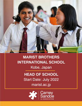 Marist Brothers International School
