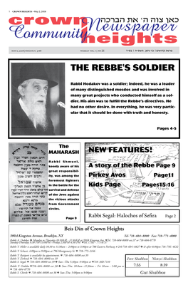 The Rebbe's Soldier