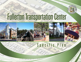 Fullerton Transportation Center Specific Plan