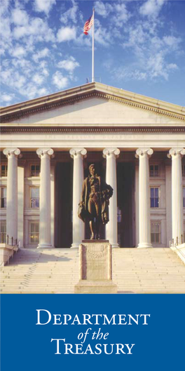 Department Treasury