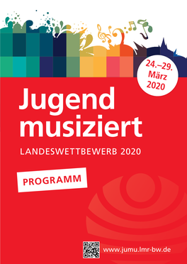 2020 Jugend Musiziert LANDESWETTBEWERB 2020