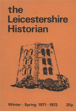 The Leicestershire Historian