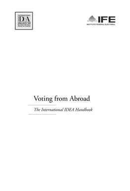 Voting from Abroad