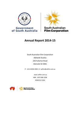 Annual Report 2014-15