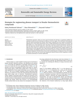 Strategies for Engineering Phonon Transport in Heusler Thermoelectric