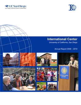 INTERNATIONAL CENTER ANNUAL REPORT 2009-2010 Lynn C