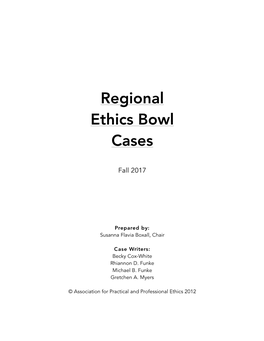 2017 Regional Cases