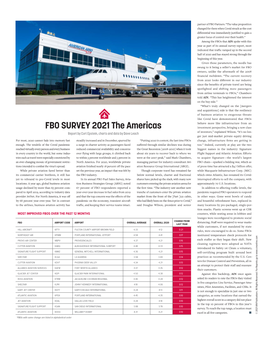 FBO SURVEY 2021 the Americas