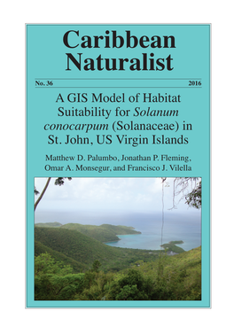 Caribbean Naturalist No