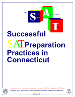 Successful Satpreparation Practices in Connecticut