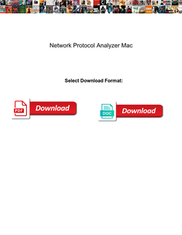 Network Protocol Analyzer Mac