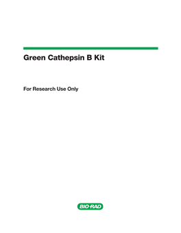 Green Cathepsin B Kit