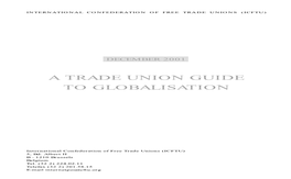 A Trade Union Guide to Globalisation