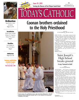 Coonan Brothers Ordained to the Holy Priesthood