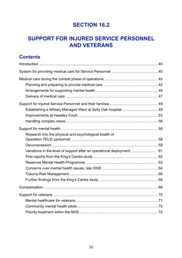 Section 16.2 Support for Injured