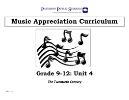 Music Appreciation Curriculum