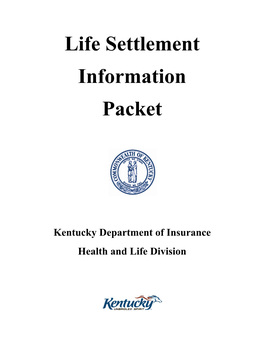 Life Settlement Information Packet