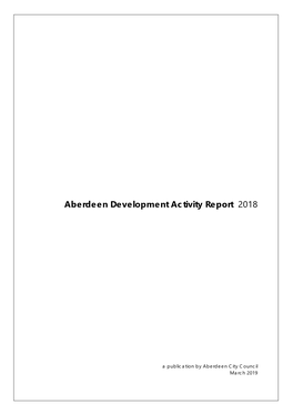 Development Activity Report 2018