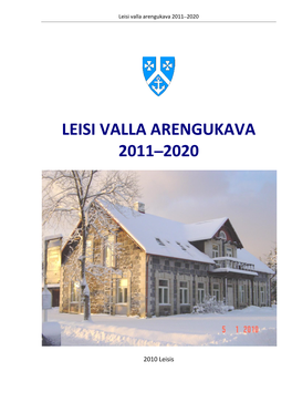 Leisi Valla Arengukava 2011–2020