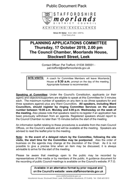 (Public Pack)Agenda Document for Planning Applications Committee